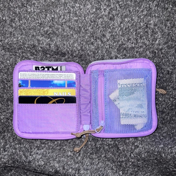 Baboon to the Moon Purple Wallet - Picture 2 of 4